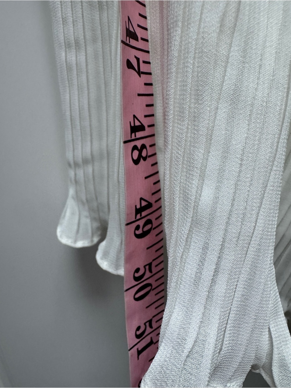 SABO White Cut Out Pleated Maxi Dress - Picture 13 of 15